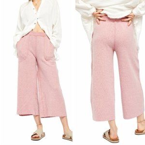 Just In!! Free People Wide Leg Pink Lounge Pant